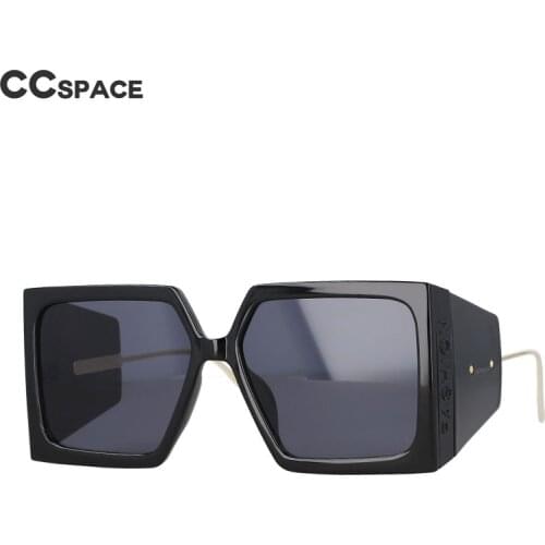 53036 Oversized Square Classic Retro Sunglasses Women Glasses Lady Luxury Sun Glasses Vintage Mirror Uv400