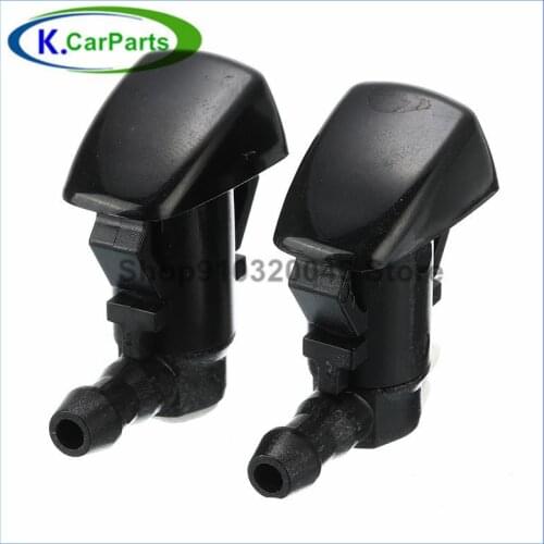 68260443AA Newly 2 Pcs Windshield Sprinkler Wiper Cleaning Nozzle Hood Sprinkler For Jeep Grand Cherokee Mitsubishi Galant