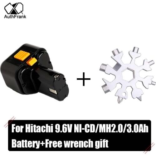 2.0Ah 9.6V NI-CD high quality power tool replacement battery for Hitachi :EB9,EB912S,321654,EEB9H,FDS9DVA,EB914,EB924,FEB9S,B3