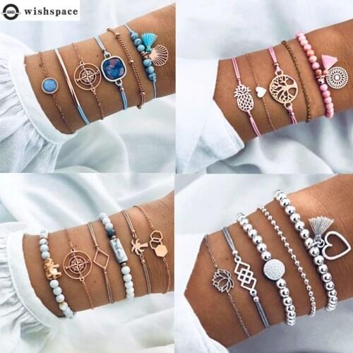 Wishspace tide restoring ancient ways and necessary beach wind shell bracelet more than a set of jewelry wholesale