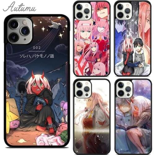 Zero Two Darling in the FranXX Phone Case for iPhone 11 12 Pro Max mini X XR XS SE 2020 5 6S 7 8 Plus Samsung S9 S10 Cover shell