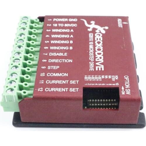 G201X digital stepper motor driver power supply voltage is 18-80 V DC adjustable low speed smooth trimming potentiometer