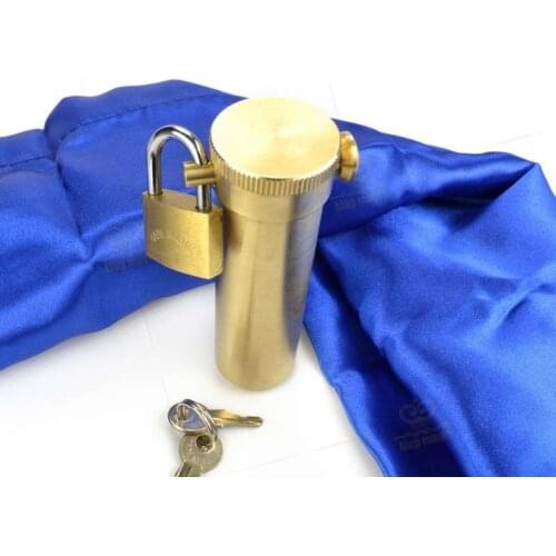 Deluxe Bill Tube Magic Tricks Close Up Gimmick Props Illusion Mentalism Comedy Signed Bill Appearing In Padlock Tube Magia