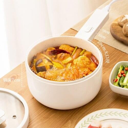 Electric cooker dormitory student multi-function household small electric pot for cooking noodles small electric hot pot