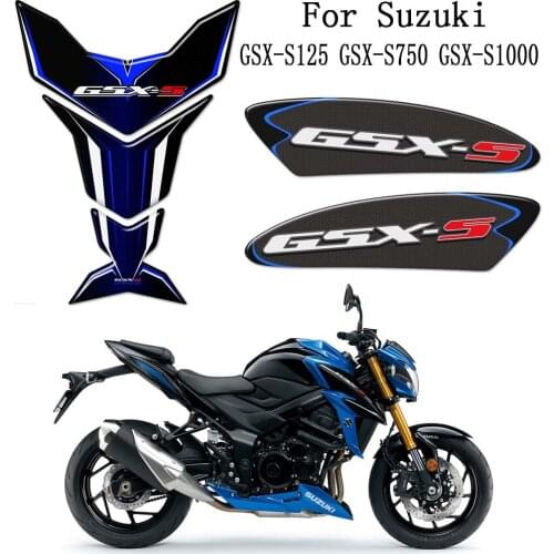 GSX - S GSXS 750 1000 For Suzuki GSX-S125 GSX-S750 GSX-S1000 Tank Pad Protector Sticker Side Pad Protection Motorcycle 2019 2020