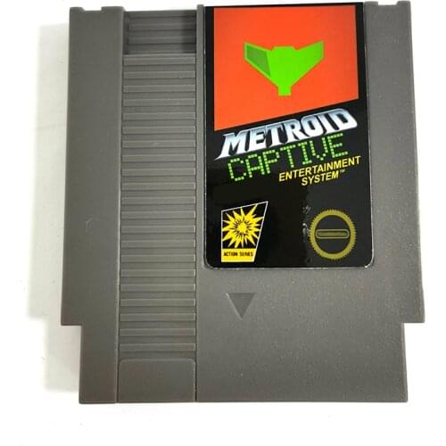 Metroid Captive Nes Card For 72 Pin 8 Bit Game Player