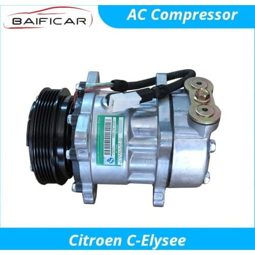 Baificar Brand New High Quality Air Conditioner Compressor AC 9806029580 9806029980 For Citroen C-Elysee 2002-2013
