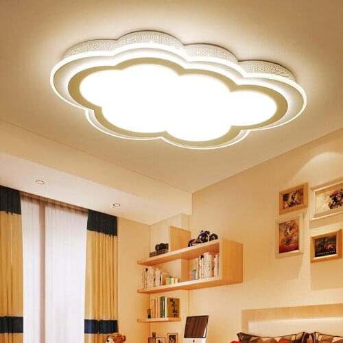 Cloud Led Ceiling Lights Home Lighting Fixtures Fashion Iron Avize Acrylic Lampara De Techo Bedroom Living Room Plafonnier