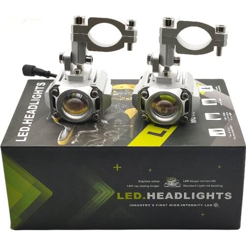 Motorcycle fog Lights LED Lamp Switch For Ducati Multistrada 1200 For Honda CRF1000L LED Auxiliary Assemblie Driving Lamp 60W