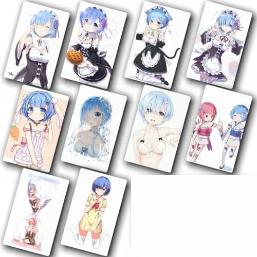 Re: Zero Kara Hajimeru Isekai Seikatsu Sticker DIY Decoration Bus ID Waterproof Card Stickers Kids Classic Toys Sticker 40 pcs