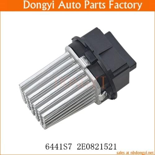 Blower Motor Resistor OE NO. 6441S7 6441.S7 2E0821521