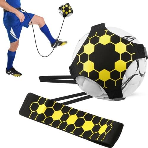 Soccer Trainer Soccer Kick Trainer Solo Practicing Soccer Training Aid with Adjustable Belt Soccer Trainer
