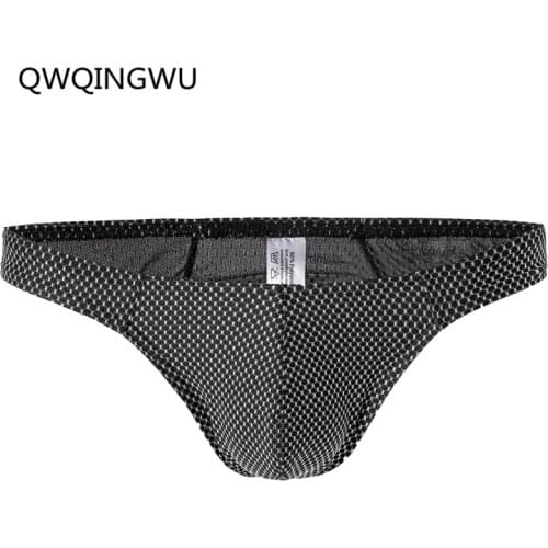 Men Underwear Sexy Briefs Thong Breathable Male Panties Underpants Briefs Mens Slip Cueca Tanga Mens Briefs Thongs