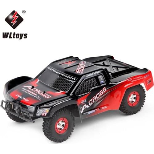 Wltoys 12423 RC Car 1/12 2.4G 4WD SUV Big Foot Crawler Off load Car 50km/h High Speed Short Course RTR RC Car
