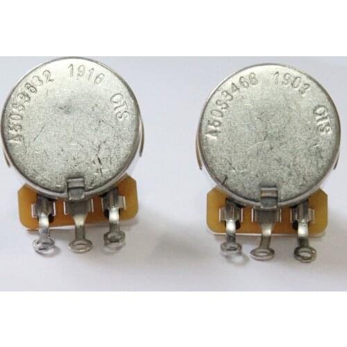 CTS POTS Log A or Linear 250k Volume Tone Potentiometers Electric Guitars 1 order