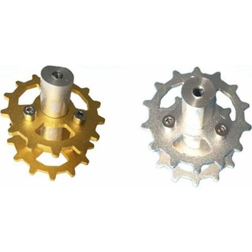 2pcs/lot Alloy Metal Driving Wheel for Shock Absorption Robot Tank Car Chassis Track Caterpillar Clawler with Suspension System