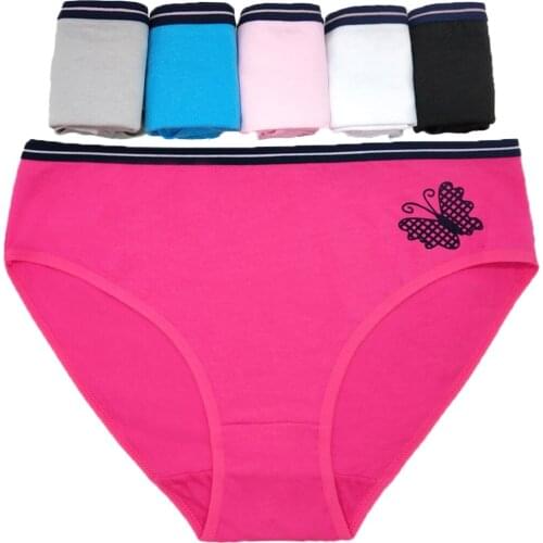 2021 Ladies Panties Sexy Plus Size Women Underwear Cotton Intimates xxxl Fashion Print Womens Briefs Bragas Mujer Panty 6 Pcs
