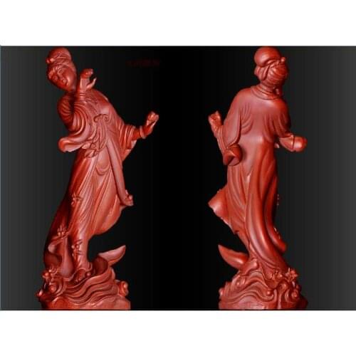 3D model for cnc 3D carved figure sculpture machine in STL file format The Chinese culture,The ancient beauty 001