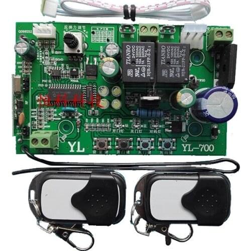 433m24 V general electronic limit garage door / main board flap door motor / control board hall limit receiver