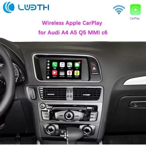 Aftermarket A4 A5 Q5 MMI 3G A6 A7 c6 OEM Wifi Wireless Apple CarPlay Interface Retrofit for Audi with Reverse Camera