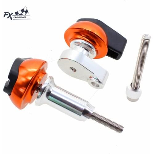 FXCNC Aluminum Motorcycles Frame Sliders Crash Pad Cover Falling Protector Protective Guard For Kawasaki ZX6R ZX-6R 2007 - 2008
