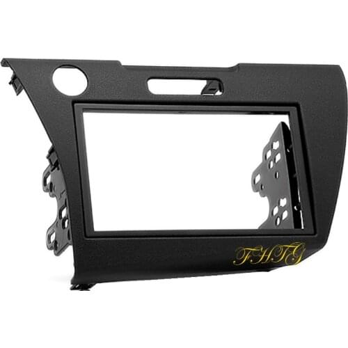 Car Radio Fascia,Dash Kit is suitable for 2010+ Honda CRZ(LHD),Double Din Car Audio Frame