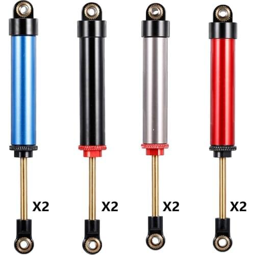 2x RC Car Shocks Absorber Damper for 1/10th RC Crawler Car Axial SCX10 90046 -4 RC Car Upgrade Parts Accessory