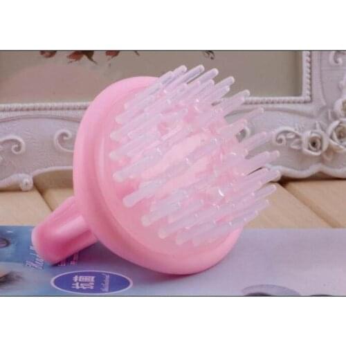 Fast ship way solid color massage hair comb air cushion shampoo massage brush soft brush as health care hair styling tool
