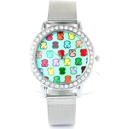 Top Brand Luxury Women Watches Stainless Steel Band Quartz Watch Ladies Fashion Crystal Dial Wrist Watches Relogio Feminino