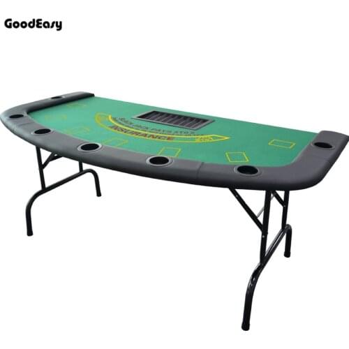 -Black Jack Table Casino Foldable Table Texas Hold'em Poker Indoor Board Game Chip Accessory Factory Price