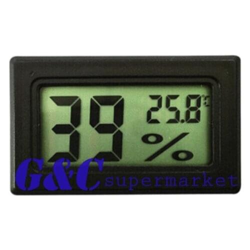 Digital LCD Indoor Temperature Humidity Meter Thermometer Hygrometer
