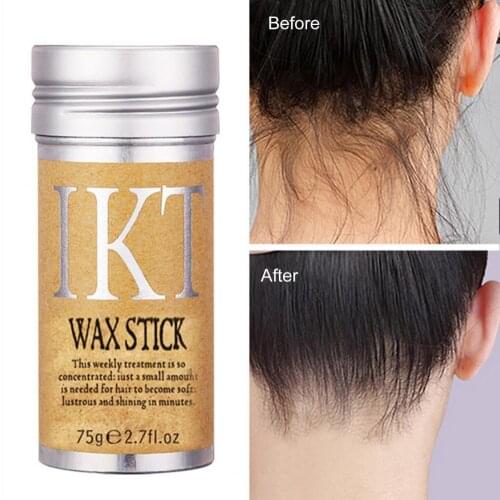 75g Hair Gel Hair Line Styling Smooth Frizziy Hairs Haircare Avocado Hair Edge Control Gel for Girl