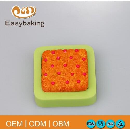 Baking tools beauty square shape silicone mold fondant cake decoration pastry tools