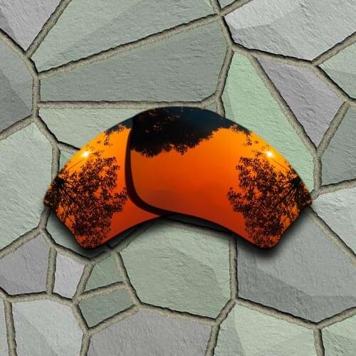 Red Orange Sunglasses Polarized Replacement Lenses for Oakley Half Jacket XLJ