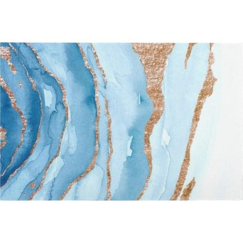 Marble Anti-slip Door Mat Nordic Style Colorful Marble Rugs Entrance Doormat Rug Marble Effect Floor Mat Carpet for Bathroom