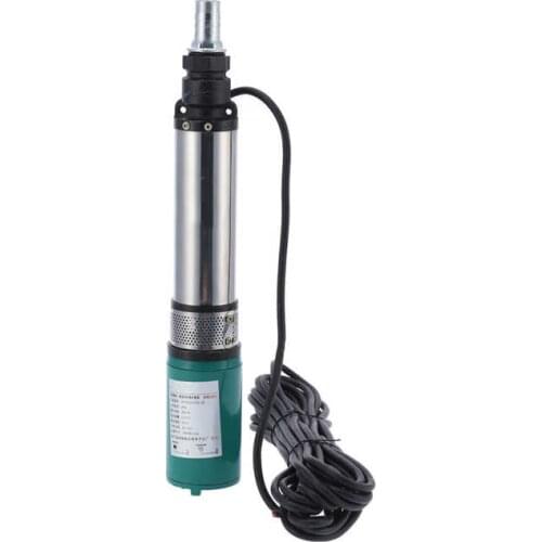 Deep Well Pump DC Solar Water Pump Deep Well Submersible Battery Pumping Irrigation DC24V 4SYDC24V/S5-25