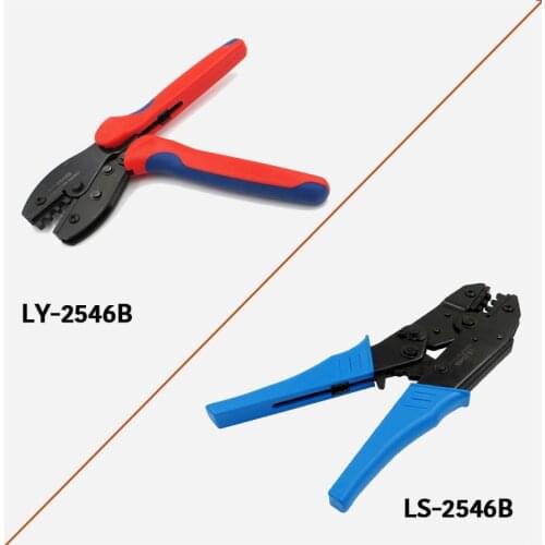 Crimping Plier Solar Panel PV Terminal Cable Connector 2.5-6mm2 Crimper Tool 14-10AWG for Solar Connector LY-2546B/LS-2546B