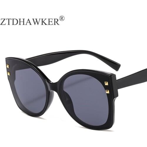 New Butterfly Plastic Womens Sunglasses HighQuality Fashion Vintage Luxury Trend Ladies Outdoor Personality Glasses