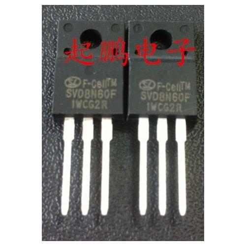 Original New 5PCS/ SVD8N60F 8A 600V TO220F TO-220F