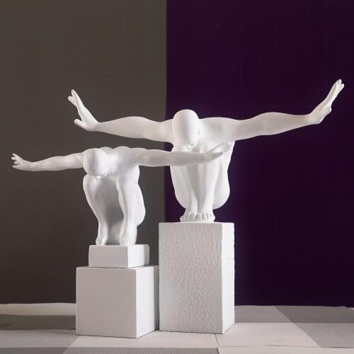 NORDIC FLY ABSTRACT FIGURES SCULPTURE RESIN ORNAMENTS HOME LIVINGROOM FURNISHINGS CRAFTS HOTEL OFFICE TABLE FIGURINES DECORATION