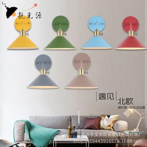 Modern wall lights light rope dining room living room aisle luminaria de parede lampara pared