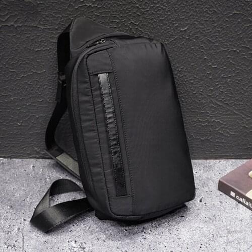 Yesetn Bag 112019 mens chest bag large capacity sports single shoulder bag