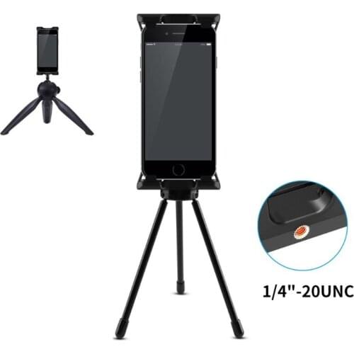 Universal 1/4" Selfie Tripod Mount Adapter Holder for iphone iPad/iPad Air 2/ Mini/Samsung Tab 4.7"