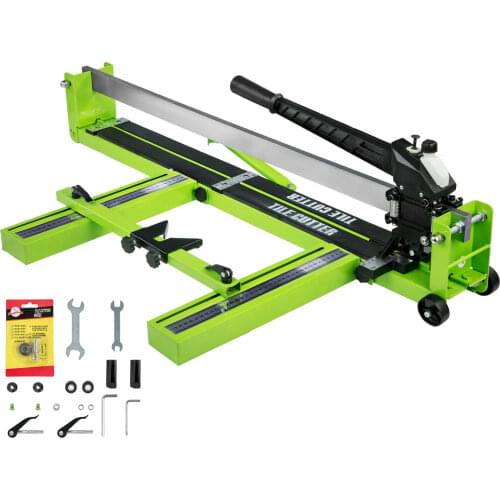 VEVOR Manual Tile Cutter Laser Positioning 31.5" 35.4" 39.4" 47" for Cutting Porcelain Ceramic Floor Cutter Push Knife Hand Tool