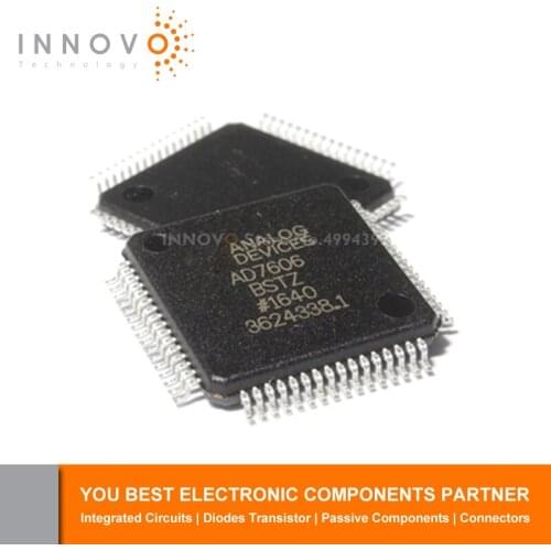 1pcs/lot Free shipping AD7606BSTZ AD7606 QFP64 New original