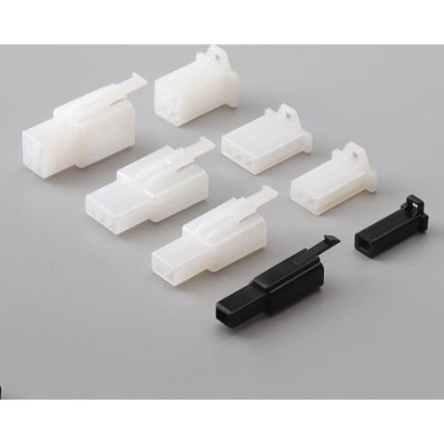 10sets 2.8mm Car Plugin Electric motorcycle connector 1p- 12P male female docking plug