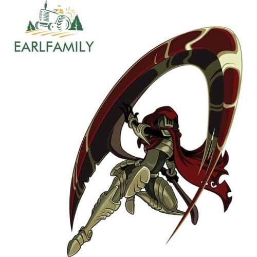 EARLFAMILY 13cm x 9.9cm for Blade Warrior Car Stickers Personality Scratch-proof Custom Printing Waterproof Vehicle Decal