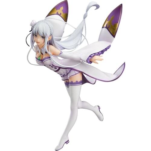 Anime Re:Life in a different world from zero Emilia PVC action figure Japanese anime figure collectible model toys doll gift