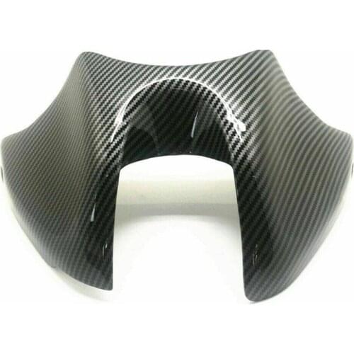 Carbon Fiber Paint Fuel Gas Tank Front Guard Key Case Cover Fairing Fit For Kawasaki Z1000 2010 2011 2012 2013