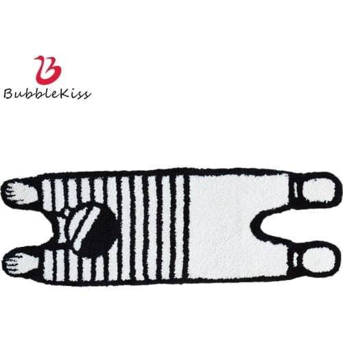 Bubble Kiss Cartoon Bedroom Carpet Home Creativity Strip Rugs Fashion Childrens Room Decoration Floor Mats Anti Slip Foot Pad